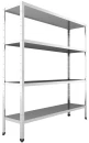 Стеллажи из нержавеющей стали