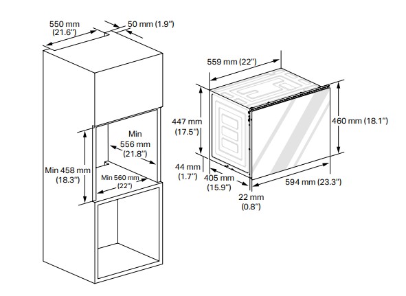 Духовой шкаф электрический Signature Kitchen Suite SKSLV2421MS фото