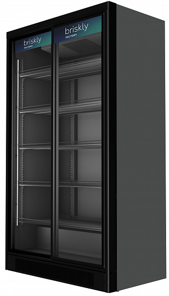 Холодильный шкаф Briskly 11 Slide (RAL 7024) фото