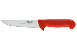 Нож поварской Comas 16 см, L 28,5 см, нерж. сталь / полипропилен, цвет ручки красный, Carbon (10109) в Екатеринбурге фото