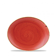Блюдо сервировочное Churchill Stonecast Berry Red SBRSOP71