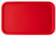 Поднос Мастергласс 1737-163 53х33 см, красный