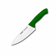 Нож поварской Pirge 16 см, зеленая ручка в Екатеринбурге, фото