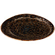 Тарелка треугольная Style Point Jersey 17 см, цвет коричневый (QU91010)