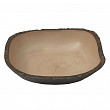 Салатник прямоугольный  1400 мл 26*25*7,5 см Timber Brown пластик меламин