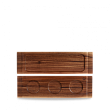 Блюдо деревянное Churchill 40х11,5см, двухстороннее, Buffet Wood ZCAWDBH21