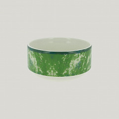 Салатник круглый штабелируемый RAK Porcelain Peppery 480 мл, d 12 см, зеленый цвет в Екатеринбурге, фото