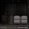 Винный шкаф двухзонный Dunavox DAU-39.121DW фото