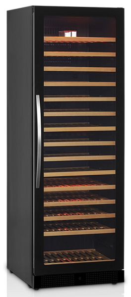 Винный шкаф монотемпературный Tefcold TFW400-F дверь без рамы фото