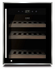 Винный шкаф монотемпературный Caso WineSafe 12 Black в Екатеринбурге фото