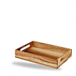 Поднос деревянный Churchill Ящик 30х20см h4,8см Buffetscape Wood ZCAWMWCR1