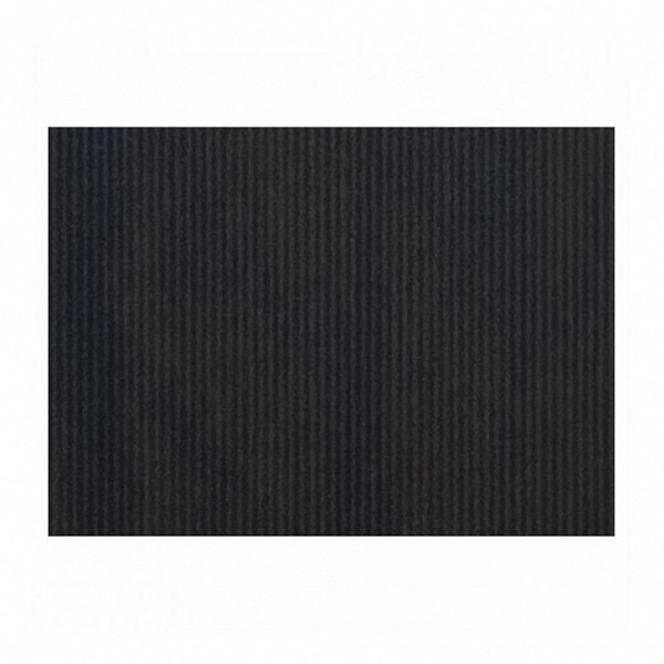 Подкладка настольная сервировочная (плейсмет) Garcia de Pou рифленая, черная, 500 шт, бумага фото