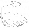 Островная вытяжка Falmec Horizon Isola NRS 90 фото