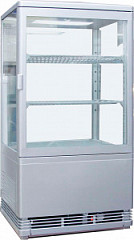 Шкаф-витрина холодильный Enigma RT-58L White+Digital Controller в Екатеринбурге, фото