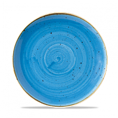 Тарелка мелкая круглая Churchill Stonecast Cornflower Blue SCFSEVP81 21,7 см в Екатеринбурге, фото