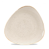 Тарелка мелкая треугольная Churchill Stonecast Nutmeg Cream SNMSTR101 фото