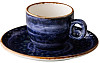 Блюдце для кофейной чашки Style Point Jersey 13 см, цвет синий (QU93556) фото