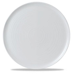 Тарелка с рельефом Dudson Harvest White 31,8 см, белая WHDUDU311 в Екатеринбурге, фото