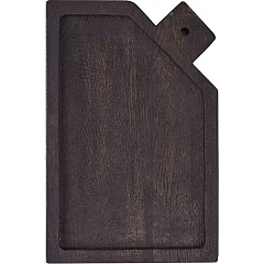 Доска для подачи PPwood дуб ,H=25,L=300,B=200мм черный (04090715) в&nbsp;Екатеринбурге фото