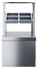 Прилавок для приборов и подносов с заниженной столешницей Rada ПППЧ-БН-СЗ-6 в Екатеринбурге, фото 1