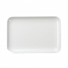 Блюдо прямоугольное с бортом P.L. Proff Cuisine 33,7*23,2*2,5 см White пластик меламин в Екатеринбурге фото