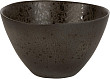Салатник Style Point Stone Black 800 мл, d 15 см, цвет черный, Q Authentic (QU53225)