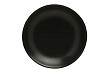 Тарелка глубокая безбортовая Porland 26 см фарфор цвет черный Seasons (197626)