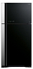 Холодильник Hitachi R-VG542 PU3 GBK черное стекло фото