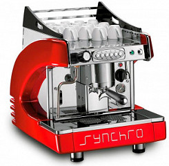 Рожковая кофемашина Royal Synchro 1gr 4l automatic красная в Екатеринбурге, фото