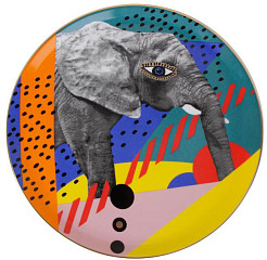 Тарелка мелкая Porland 28 см Wild Life Elephant (162928) в Екатеринбурге, фото