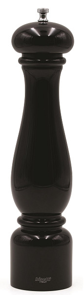 Мельница для соли Bisetti h 32 см, бук лакированный, цвет черный, FIRENZE (6251MSLNL) фото