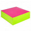Коробка для кондитерских изделий Garcia de Pou 16*16 см, фуксия-зеленый, картон