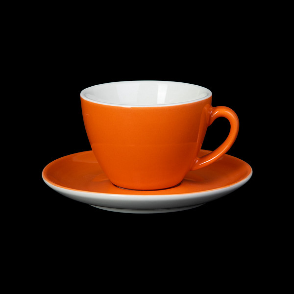 Чайная пара Corone 200мл, оранжевый Gusto фото