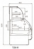 Холодильная горка Turbo Air TOM-W-40SB фото