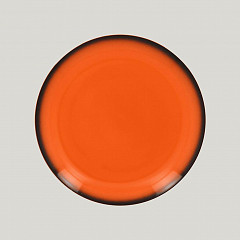 Тарелка круглая RAK Porcelain LEA Orange 27 см (оранжевый цвет) в Екатеринбурге, фото