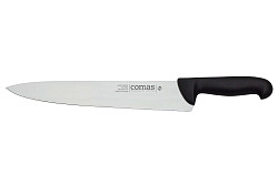 Нож поварской Comas 30 см, L 42,6 см, нерж. сталь / полипропилен, цвет ручки черный, Carbon (10077) в Екатеринбурге, фото