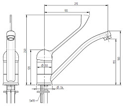 Смеситель Monolith R 0201020203 в Екатеринбурге, фото 2