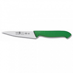 Нож для чистки овощей Icel 10см с волнистым лезвием, зеленый HORECA PRIME 28500.HR63000.100 в Екатеринбурге фото