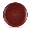 Тарелка мелкая без борта Churchill Stonecast Patina Rust Red PAREEV111 фото