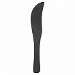 Мини-нож  черный 9 см, бамбук, 50 шт