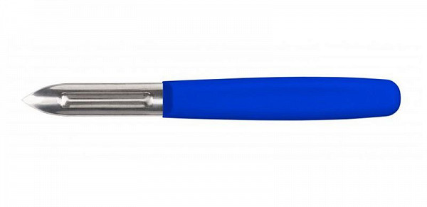 Овощечистка Icel 6см, нерж.сталь, ручка пластик, цвет синий 94600.9739000.060 фото