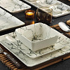 Блюдо прямоугольное Kutahya Porselen Marble 18х13 см, мрамор NNTAN18X13DU893313 фото