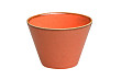 Чаша коническая Porland d 9,5 см h 7 см 200 мл фарфор цвет оранжевый Seasons (368209)