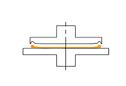 Пресс для пиццы Resto Italia FORMATRICE PER PIZZA C/BORDO RI33 в Екатеринбурге, фото 2