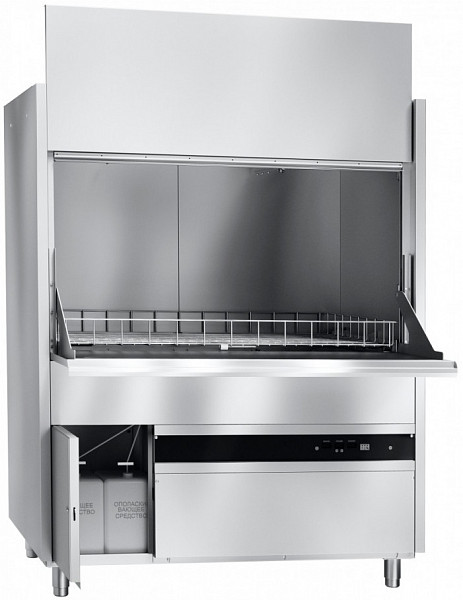 Купольная посудомоечная машина Abat МПК 130-65 со съемными держателями фото
