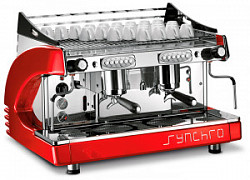 Рожковая кофемашина Royal Synchro 2gr 14l automatic красная в Екатеринбурге, фото