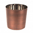 Стакан для подачи снэков/закусок  Antique Copper 400 мл, d 8,5 см, h 8,5 см, нержавейка