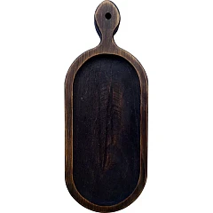 Доска для подачи PPwood дуб ,H=25,L=310,B=160мм черный дуб (04090808) в&nbsp;Екатеринбурге фото