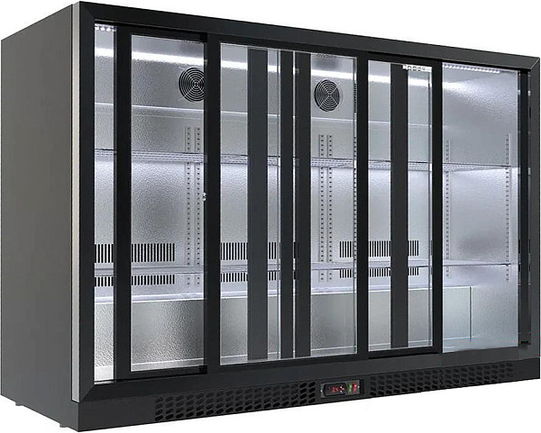 Шкаф холодильный барный Cooleq BF-330S черный фото