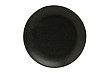 Тарелка безбортовая Porland 18 см фарфор цвет черный Seasons (187618)